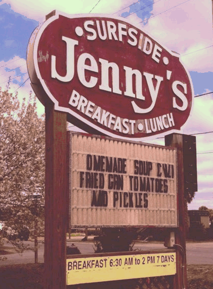 Surfside Jenny's in Surfside Beach